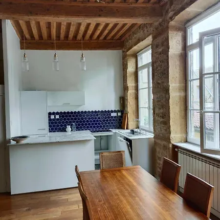 شقة Charming For 4 - Lyon, Croix-rousse ليون