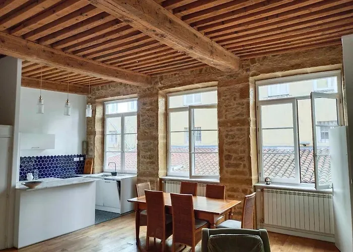 Appartement Charming For 4 - Lyon, Croix-rousse